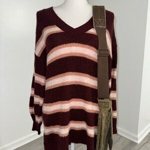 American Eagle Striped Sweater